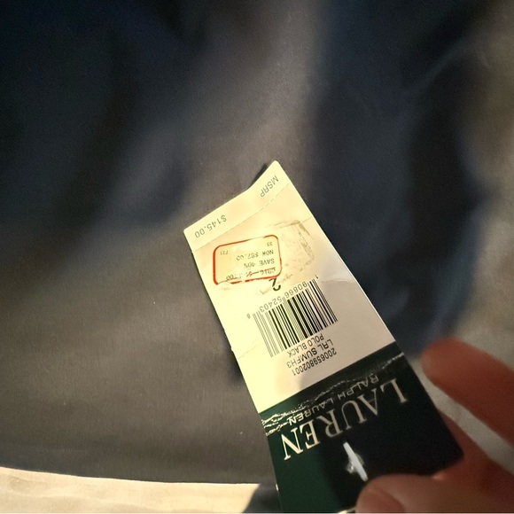 Ralph Lauren Blue Sheath Dress with Bell Sleeves - Picture 9 of 11